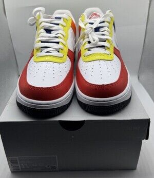 Nike Air Force 1 ‘07 LV8 Low Rubik’s Cube Multicolor Red FN6840-657 sz 11 Men’s